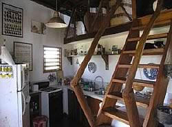 Colibri Beach House Kitchen Stircase