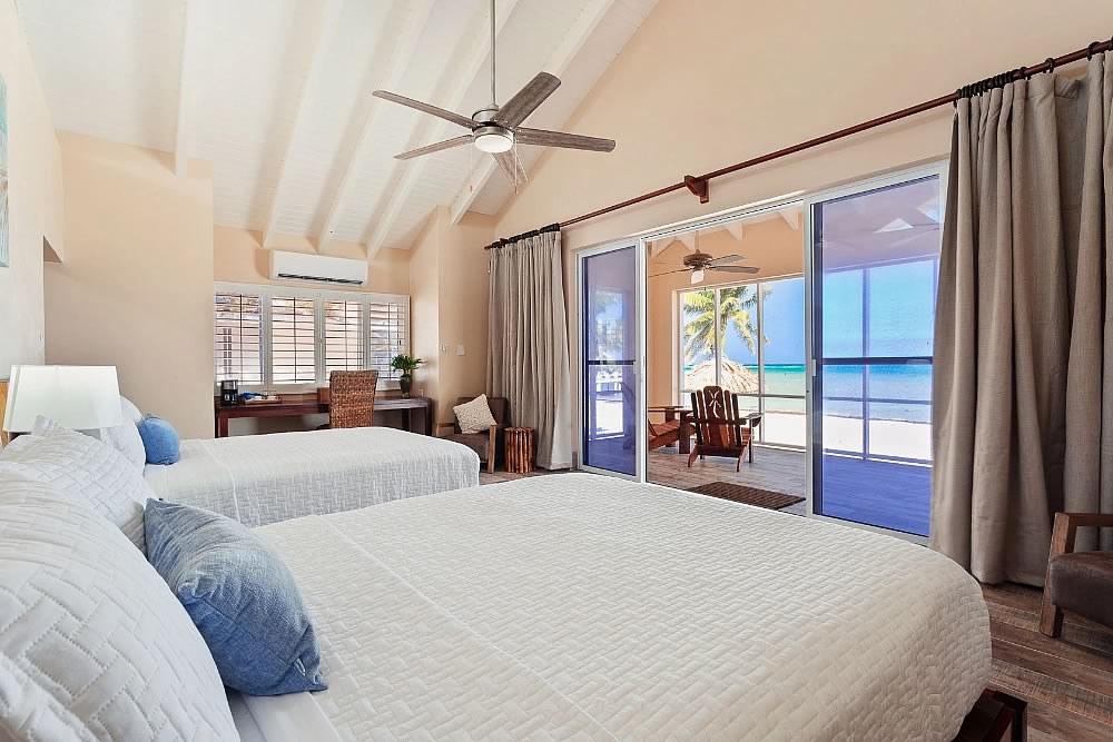 Luxury beachfront villa at Blackbird Resort