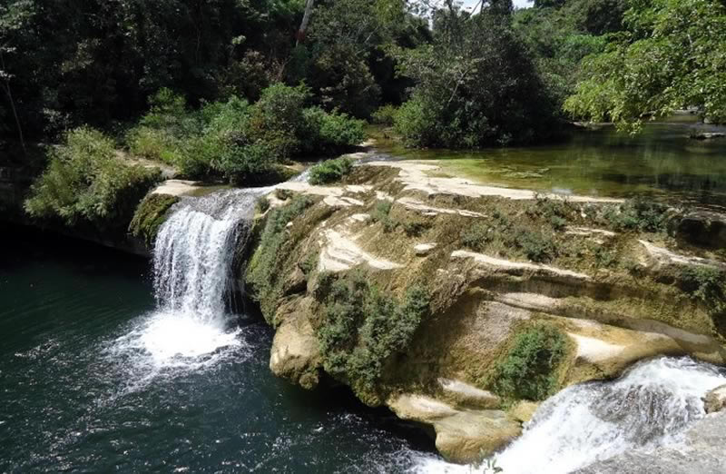 The Rio Blanco Waterfalls
