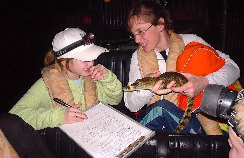 Crocodile research encounter