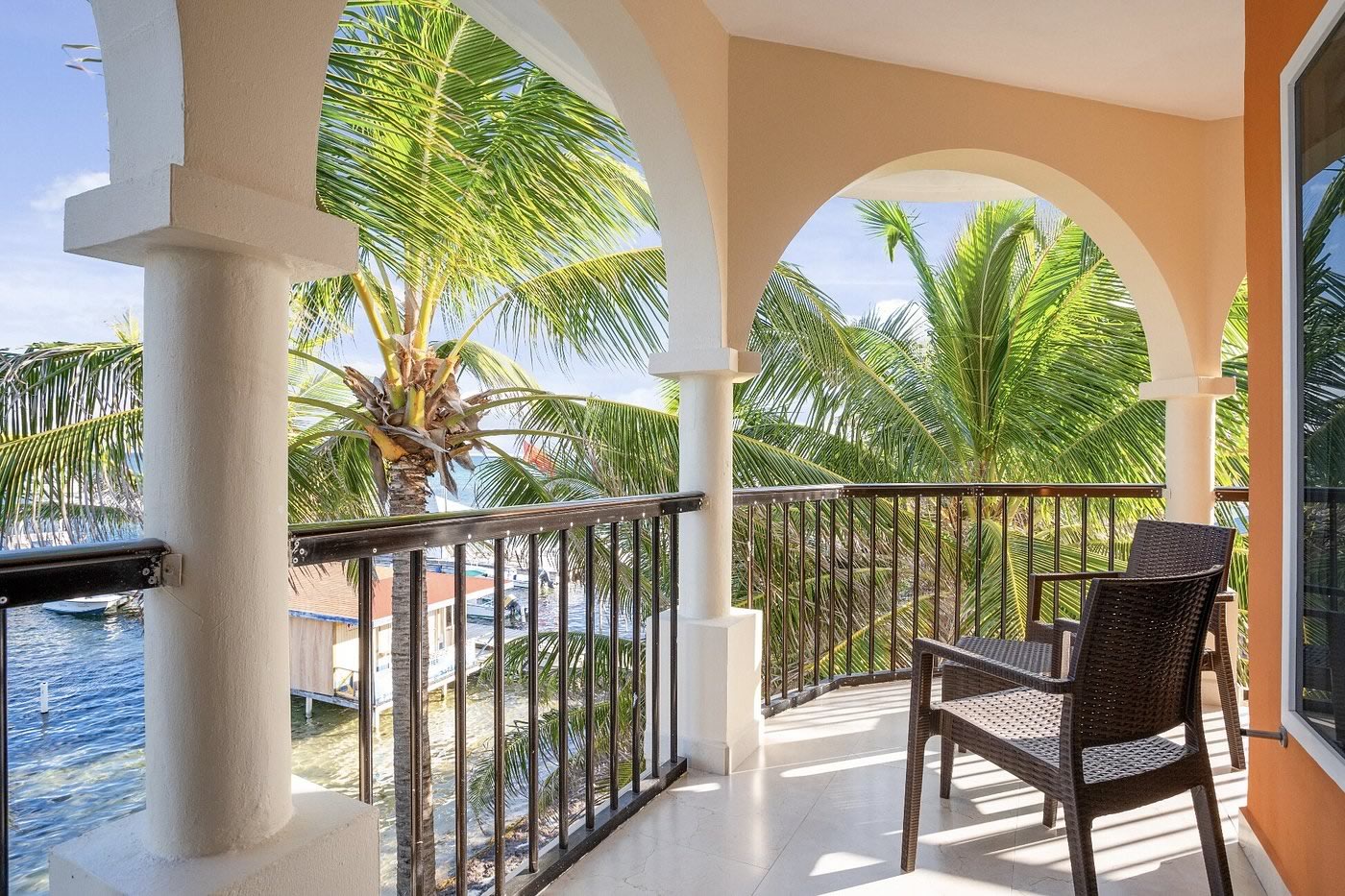 View from the oceanfront third floor