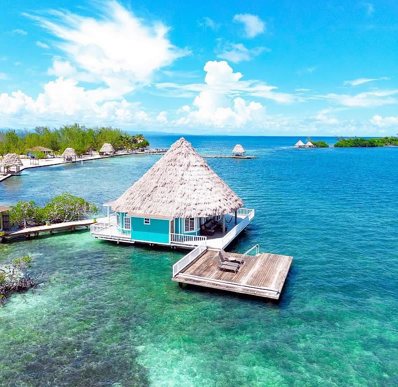 Coco Plum Island Resort Overwater Bungalow Dome
