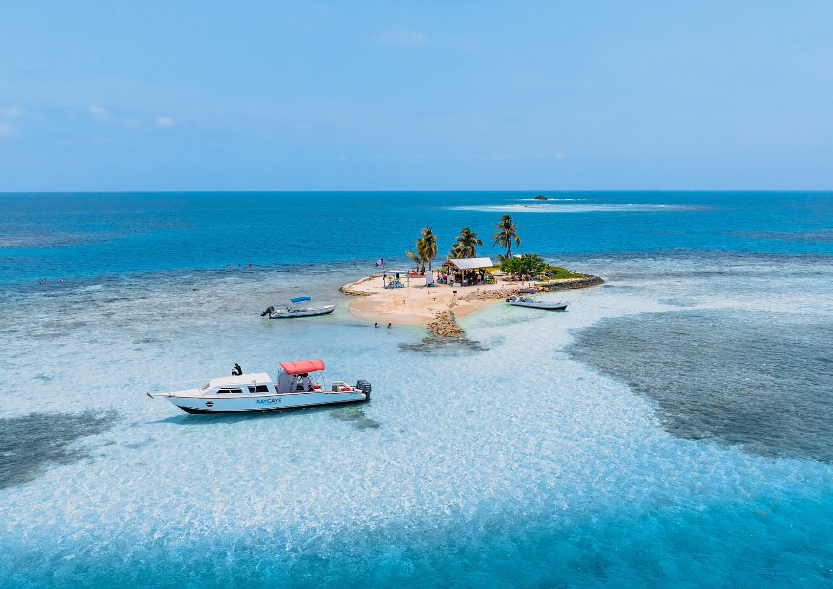 Snorkeling trip at South Silk Caye