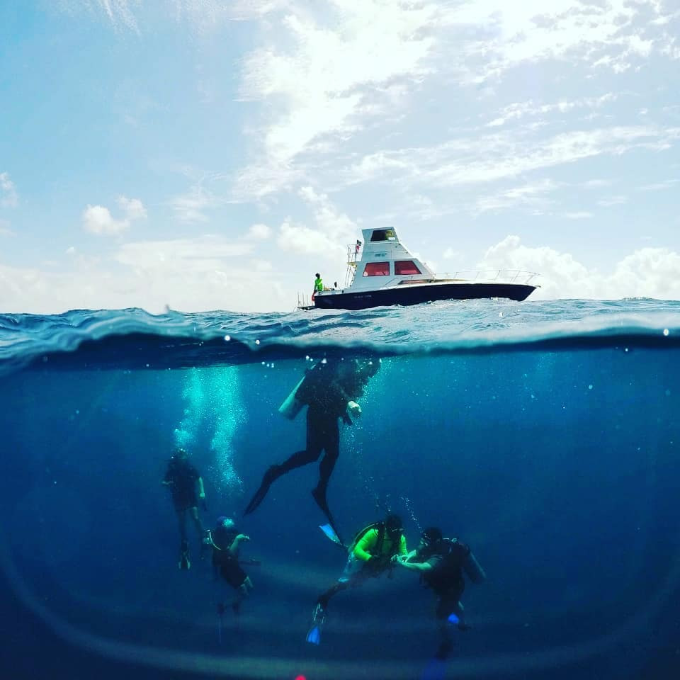 Seahorse Dive Shop Big Blue boat