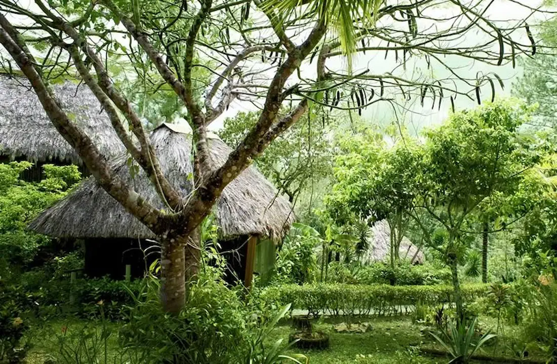 Giai River Lodge grounds