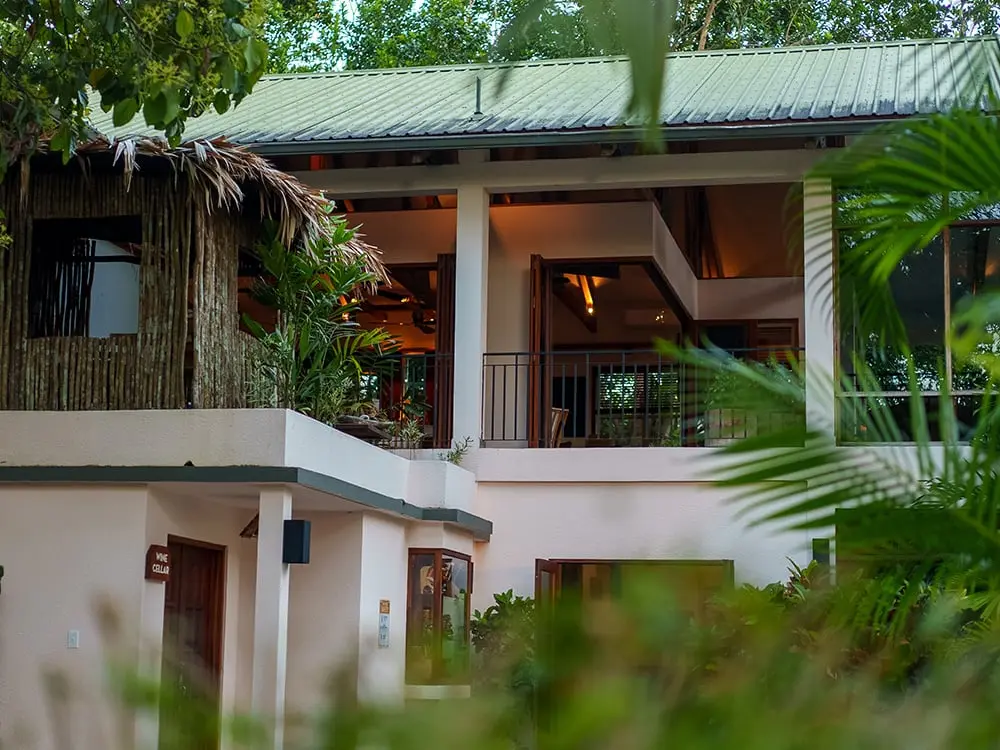 The spacious, well-designed second floor of the main building