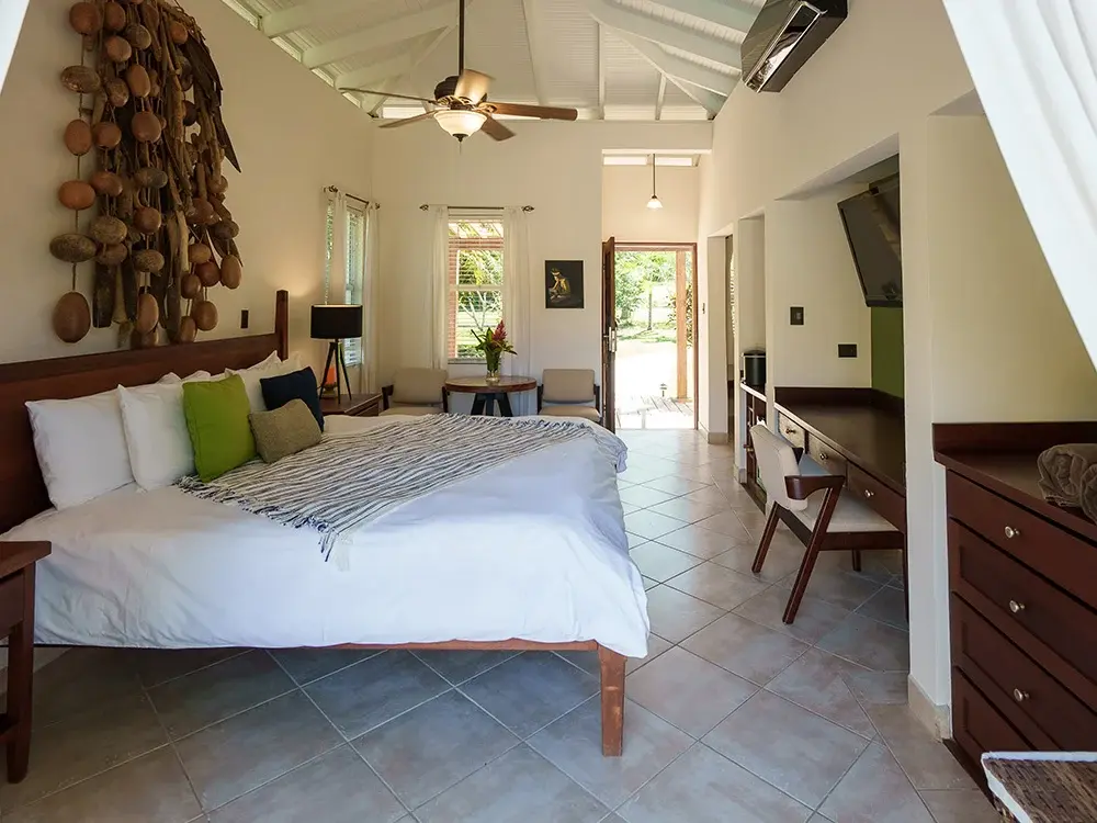 King suite with king bed