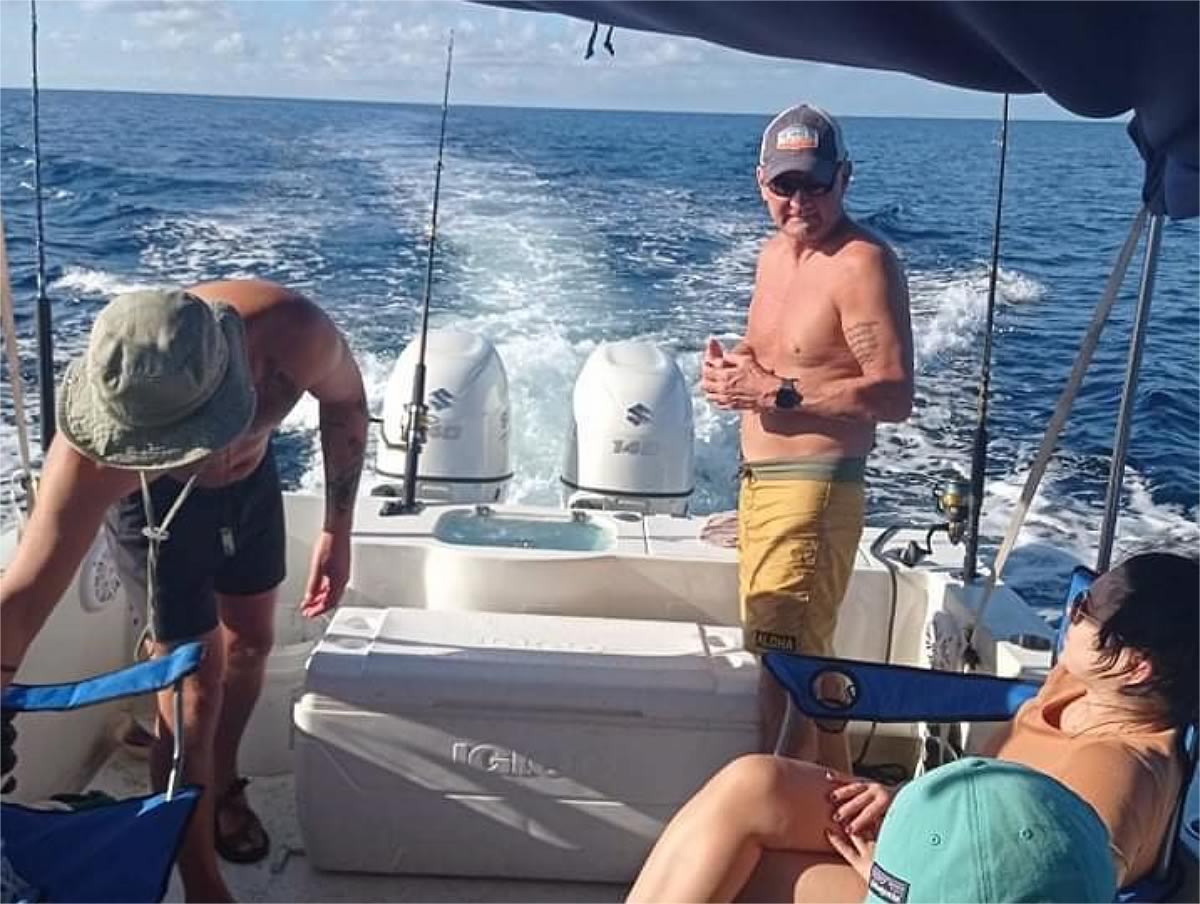 Out on a fishng trip