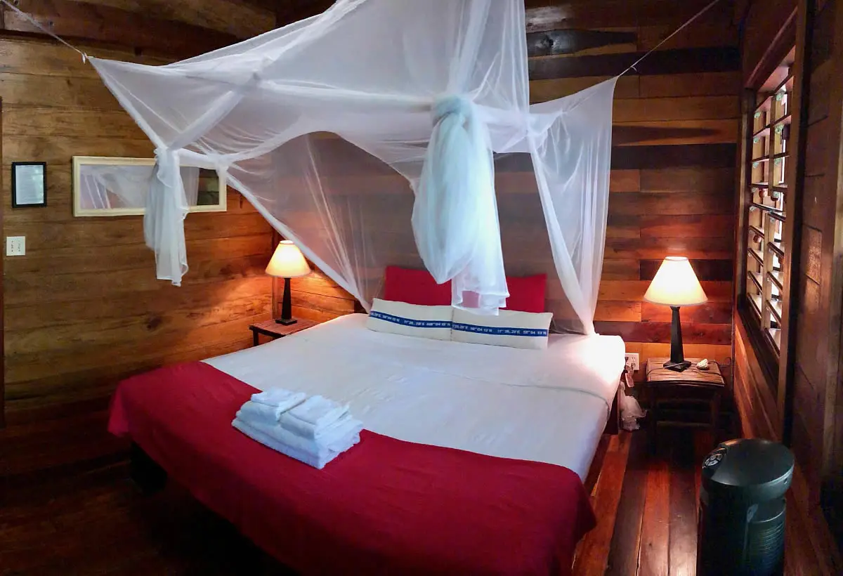 Bedroom with one king