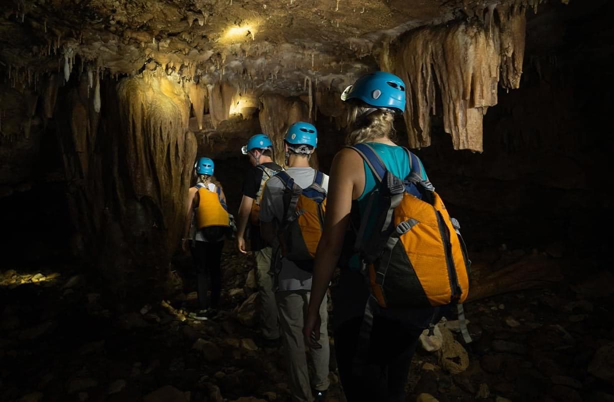 Cave tour adventure at Caves Branch Jungle Lodge in Belize