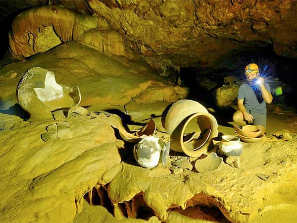 Maya cave adventure near Mariposa Jungle Lodge