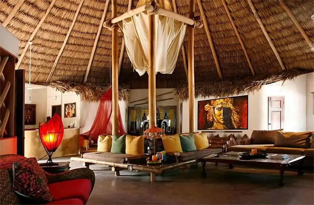 Mata Chica main lounge and tropical resort setting