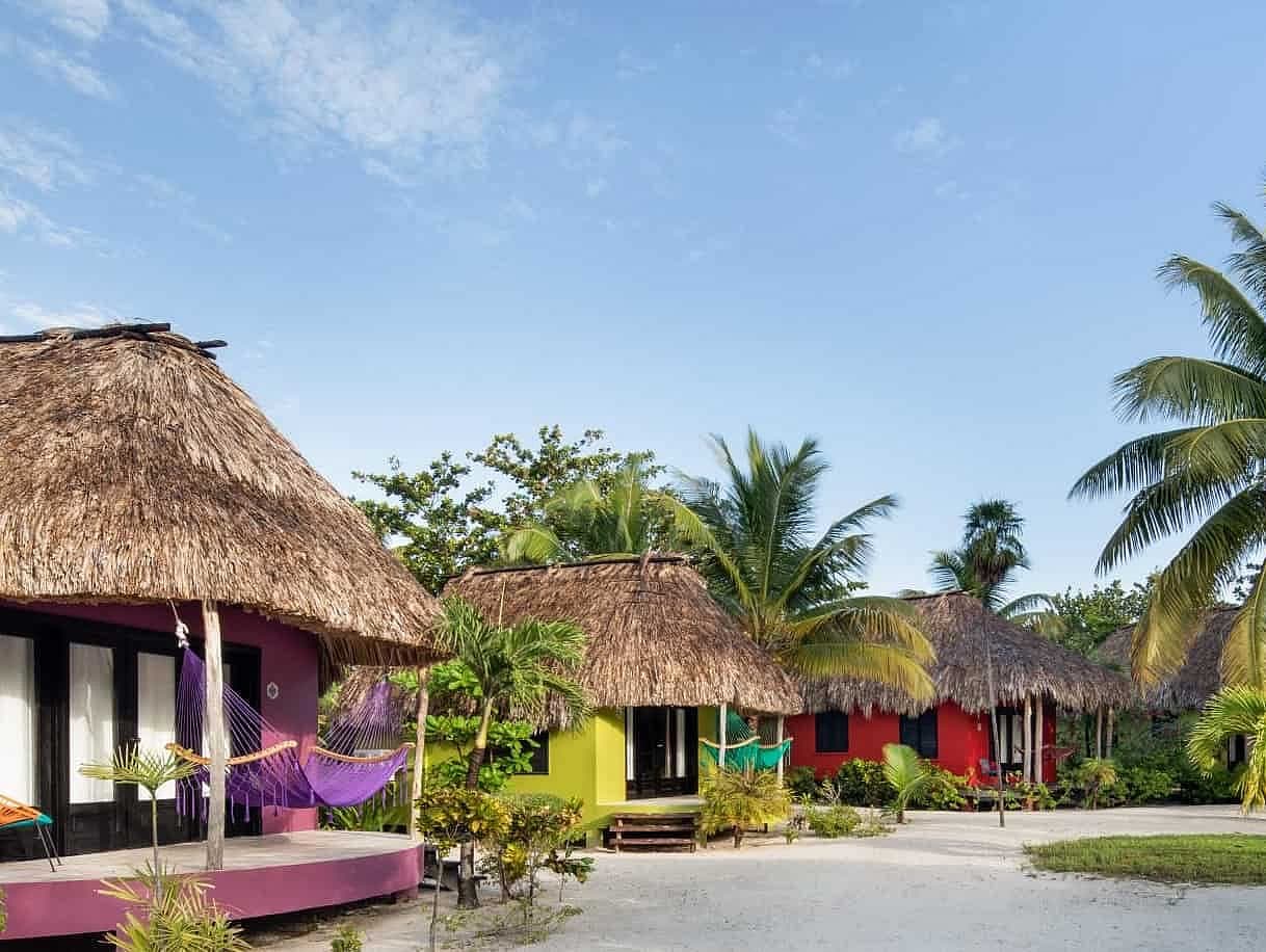 Mata Chica Seabreeze bungalows on the beach