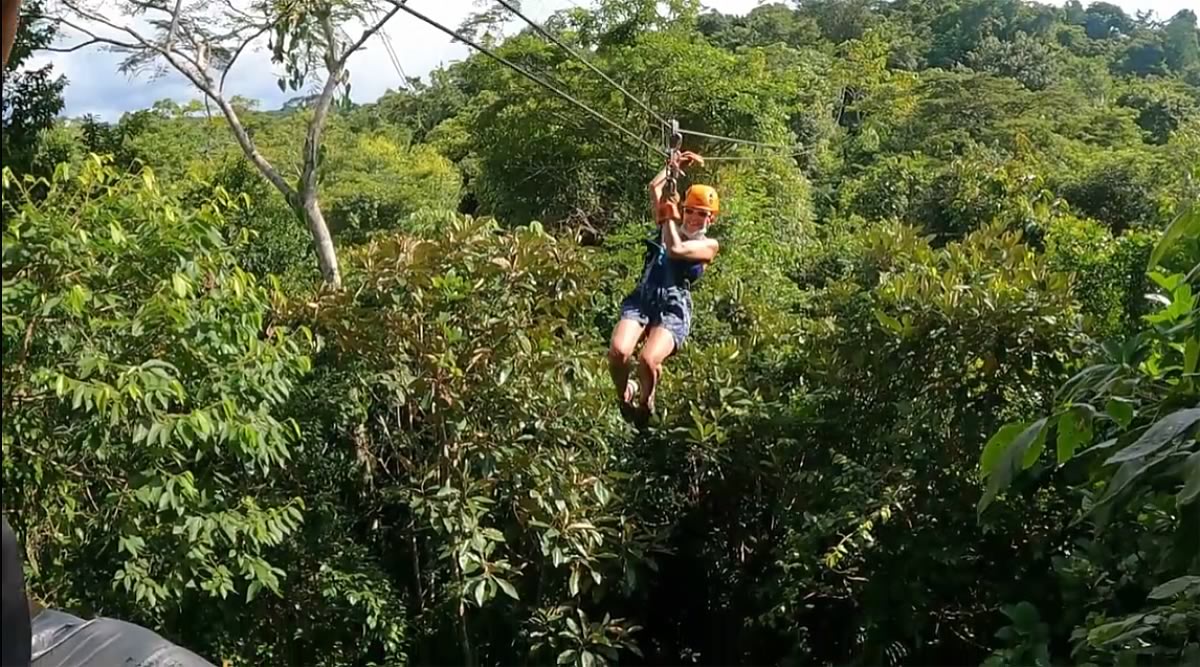 Zip Line, Cave Tubing